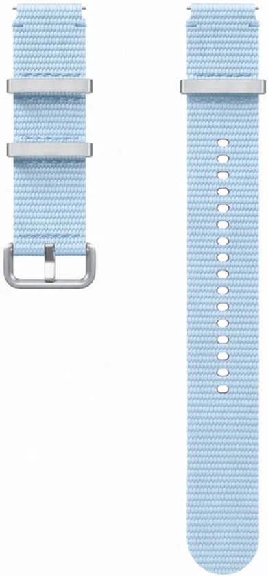 Samsung Galaxy Watch7 Smartwatchbandje - Athleisure Band - Maat (M/L) - Lichtblauw