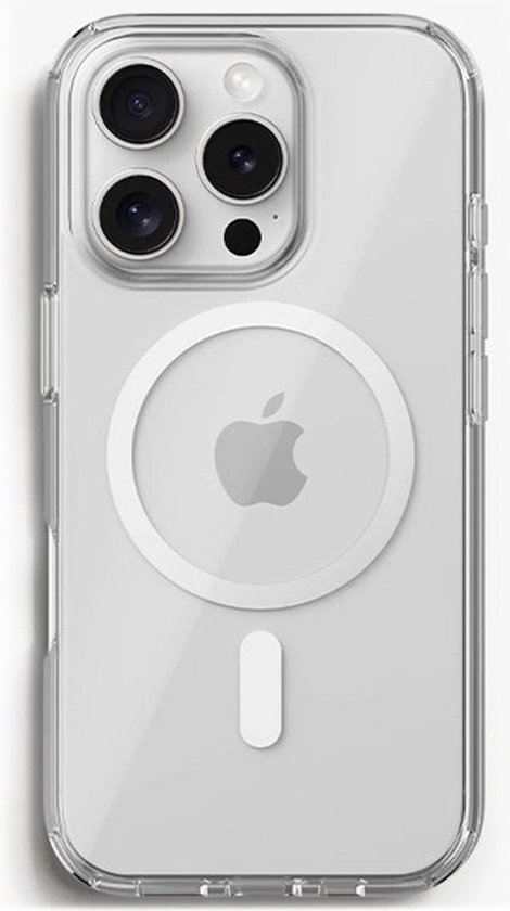 Woodcessories Backcase étui pour iPhone 16 Pro - Transparent - TPU (Doux)