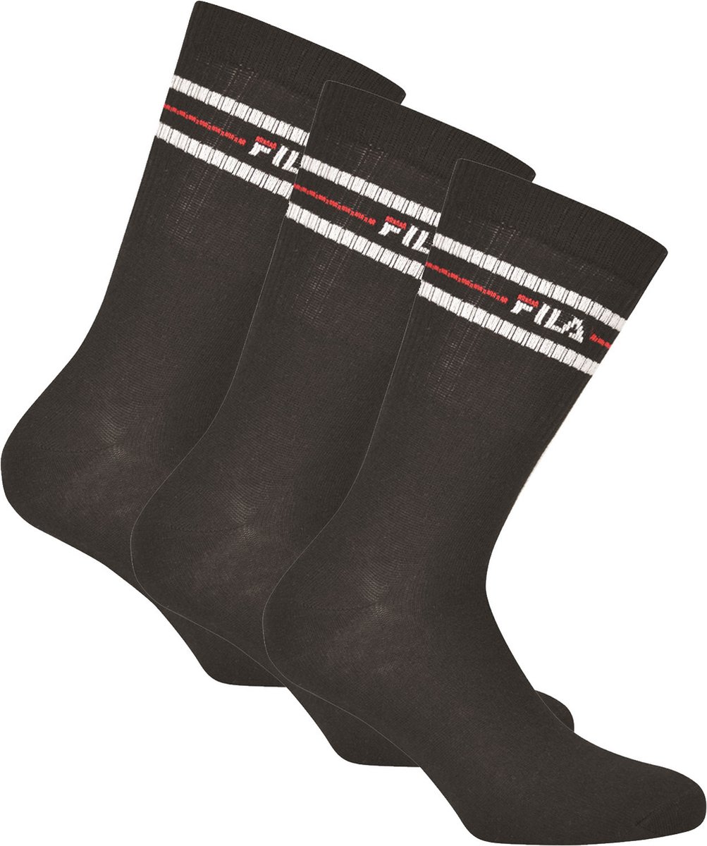 Fila Sokken Set van 3 Zwart