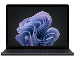 "Microsoft Surface Laptop 6 Intel Core Ultra 5 135H 34,3 cm (13.5"") Touchscreen 16 GB LPDDR5-SDRAM 256 GB SSD Wi-Fi 6E (802.11ax) Windows 11 Pro Zwart"
