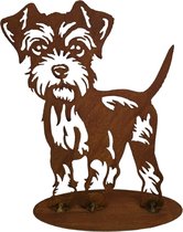 Dream-Garden Handgemaakt Tuinbeeld van Schnauzer