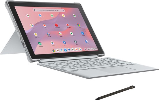 ASUS Chromebook CM30 Detachable CL3001DM2A-R70267 MediaTek Kompanio 520 26,7 cm (10.5") Touchscreen WUXGA 8 GB LPDDR4x-SDRAM 64 GB eMMC Wi-Fi 6 (802.11ax) ChromeOS US International Zilver