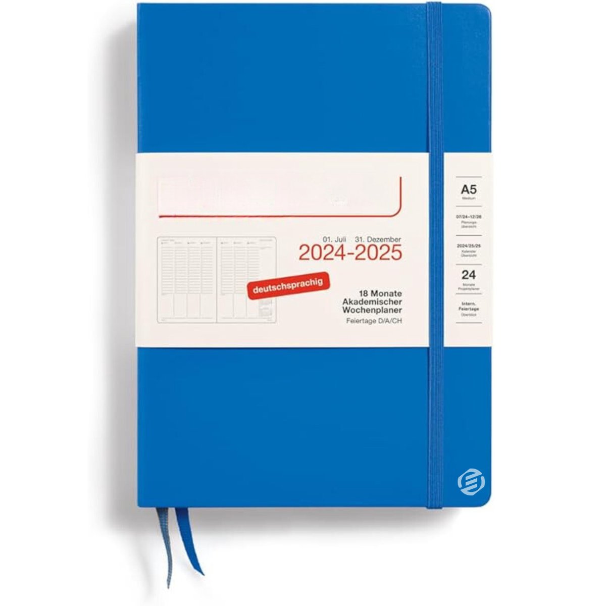 Equivera Weekplanner 2025 - Weekly Planner - Agenda - Kalender - Maandplanner - Famillieplanner