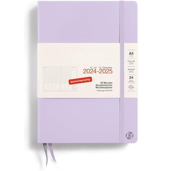 Planificateur hebdomadaire Equivera 2025 - Planificateur hebdomadaire - Agenda - Calendrier - Planificateur mensuel - Planificateur familial