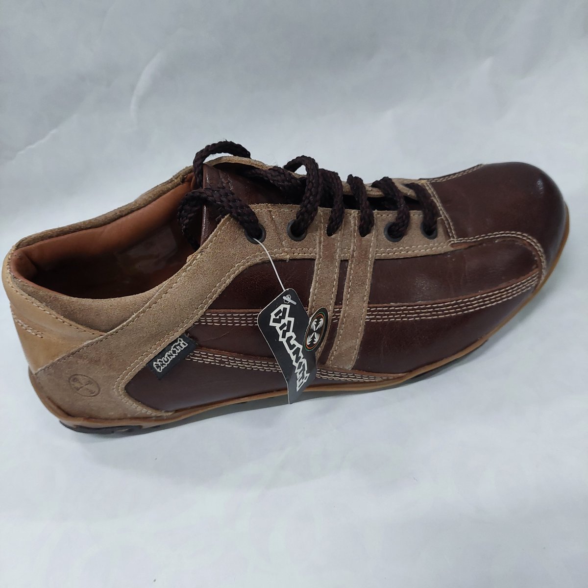 BRUNOTTI heren veterschoenen Bruin
