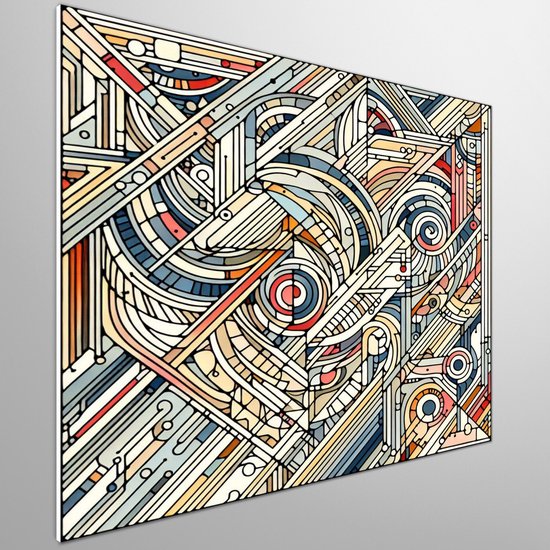 line-art-mondriaan-schilderij-abstractie-in-zwart-wit-de