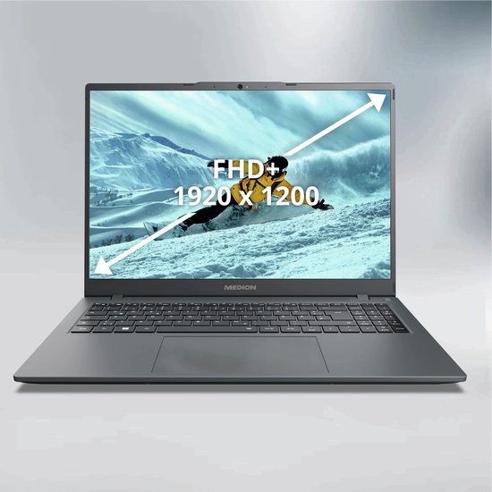 MEDION AKOYA E15423 Intel® Core™ i3 i3-1115G4 Laptop 39,6 cm (15.6") Full HD 8 GB LPDDR4-SDRAM 256 GB SSD Wi-Fi 4 (802.11n) Windows 11 Grijs