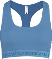 Chicamala – Dames Racerback - BH zonder beugel – Dames Ondergoed – Lingerie - Sport BH – Kleding - 95% Katoen – Dames kleding