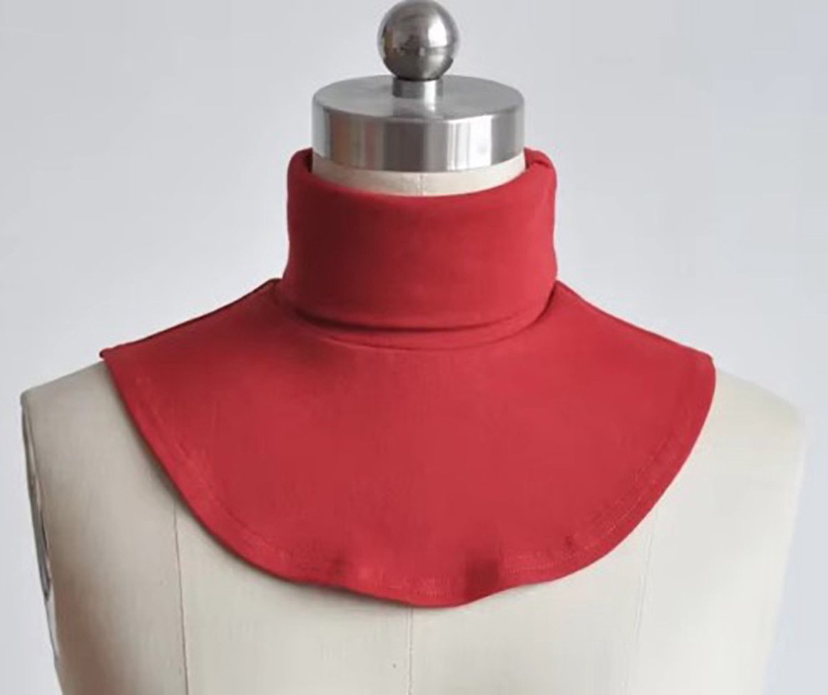 Actie4you® - Neppe Longnek trui - Fake Coltrui - Turtleneck - Nep Coltrui - Kraagje - Rood
