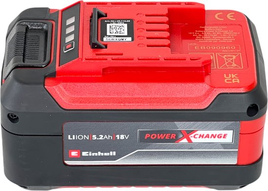 Einhell 3.0Ah 18V Power X-Change Plus Battery 2 Pack