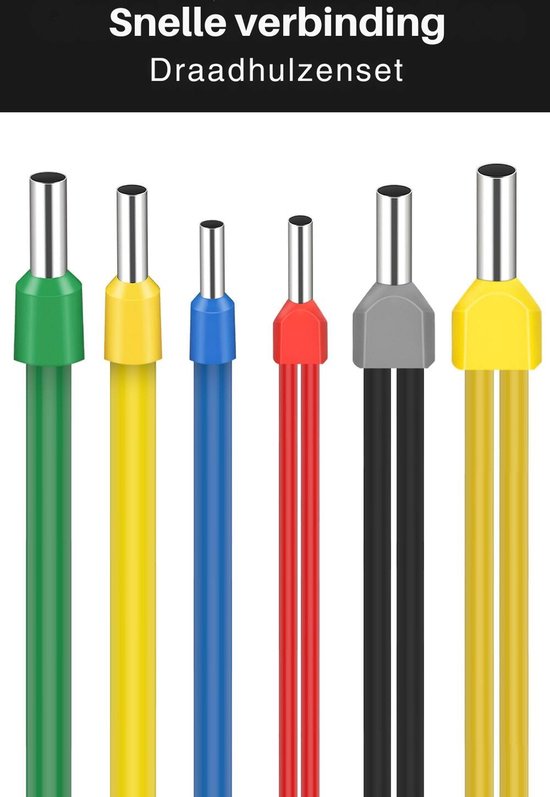 Ultimate Dubbelset: 1200 Elektrische Connectoren Voor Perfecte Krimpverbindingen (0.3-16mm²) — afbeelding 3