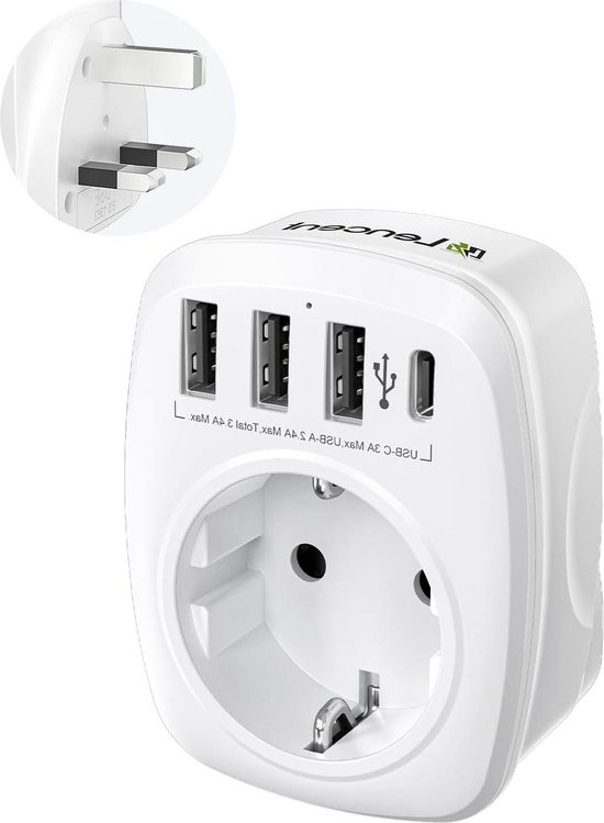 Stekker Met 2 Usb Aansluitingen
