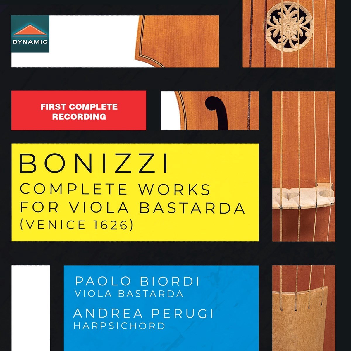 Paolo Biordi & Andrea Perugi - Bonizzi: Complete Works For Viola Bastarda (Venice, 1626) (CD)