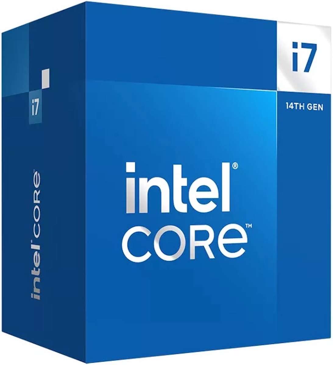 Intel Core i7 14700F - 3.4 GHz (5.4 GHz) - 20 core 8P+12E - 28 threads - 33 MB cache - LGA1700 Socket - met koeler