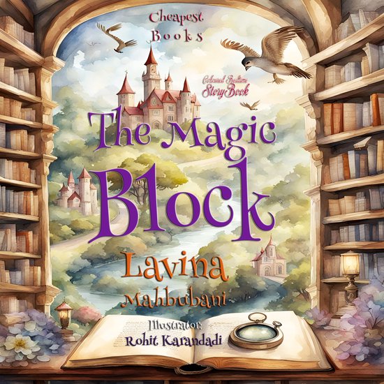 Asian Children Literature 24 - The Magic Block - cover