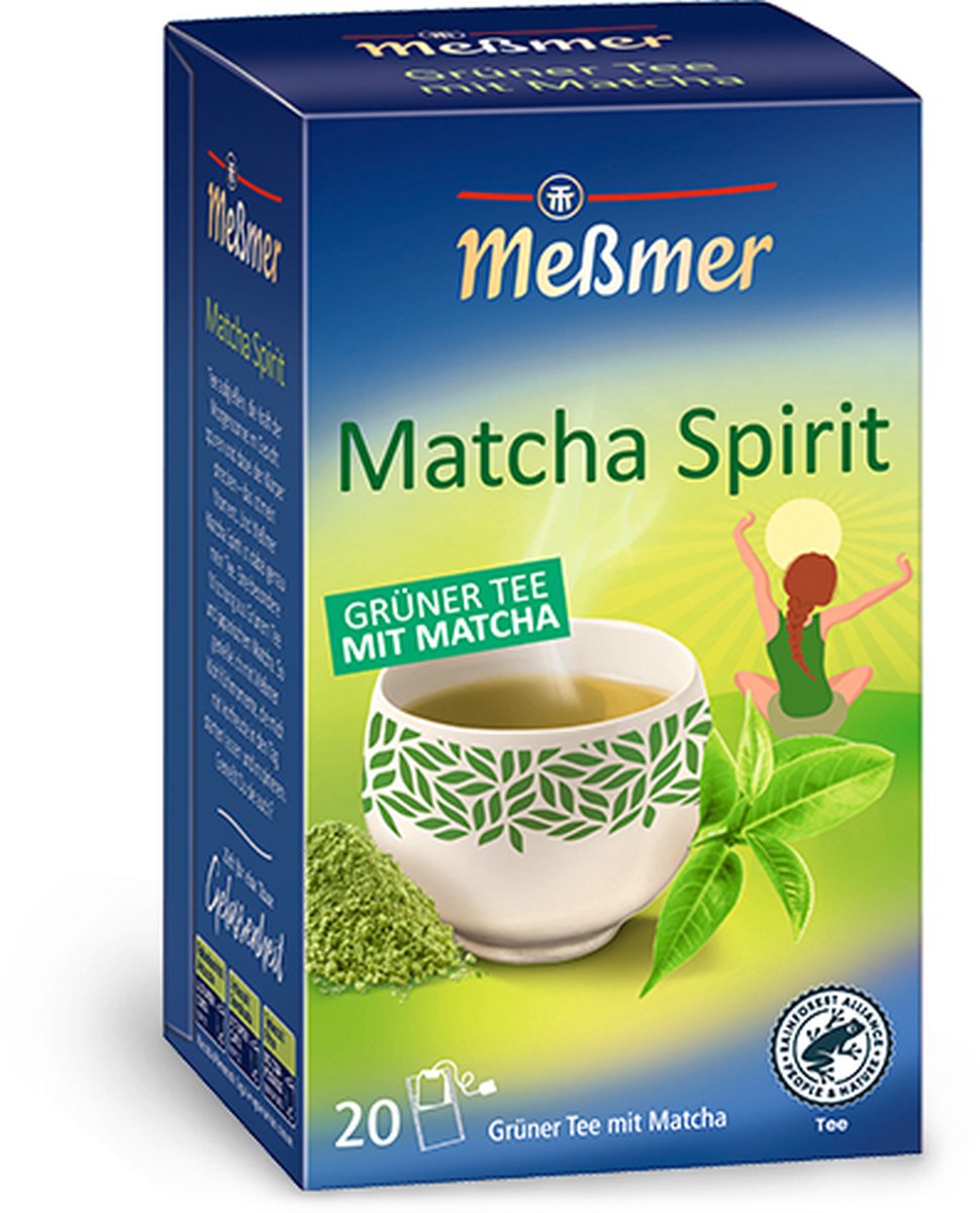 Messmer Matcha Spirit Groene Thee Matcha 1.50gr - 5x 20 stuks