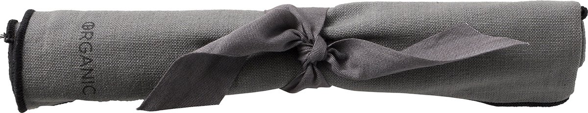 BITZ/Södahl ORGANIC Stoffen servetten 50 x 50 cm 2 stuks Grey/Black