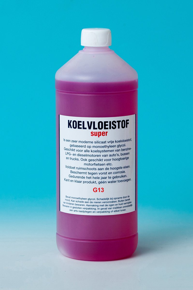 Koelvloeistof G13 Longlife 1Ltr -40 graden
