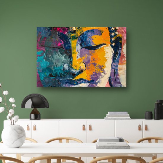 Peintures d'art abstrait - Peinture sur verre d'art moderne - Peinture sur verre Salon - Peintures modernes - Peinture plexiglas - Décoration murale chambre verre acrylique 75x50 cm