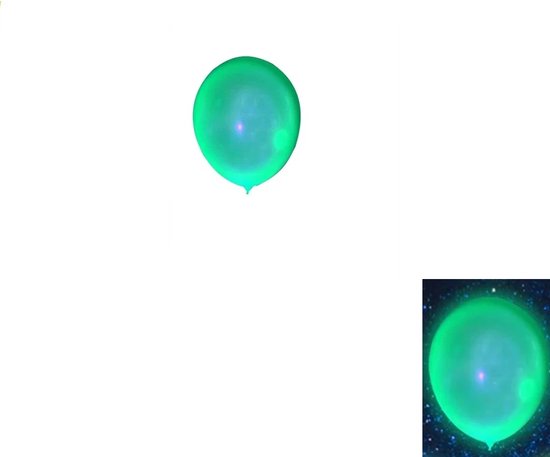 NEON BALLONNEN - UV / BLACKLIGHT - STIPPEN / STERREN - 10 STUKS - Glow NEON BALLONNEN - UV / BLACKLIGHT - STIPPEN / STERREN - 10 STUKS - Glow