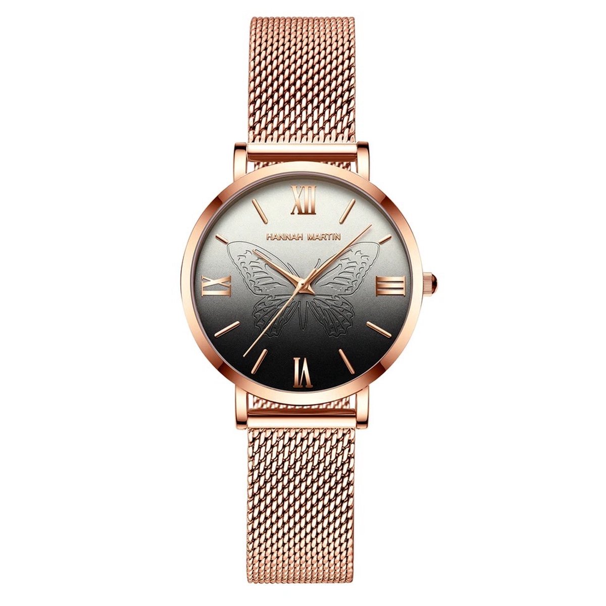Hannah Martin Vlinder Horloge | Elegant | 36 MM | Dames Horloge