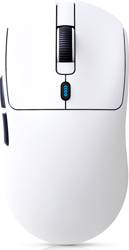 Fuegobird T68 - 2.4G Draadloze Gaming Muis - 12000DPI - PAW3311 - FPS/MOBA/MMO - Gaming muizen - Ultra licht - Wit