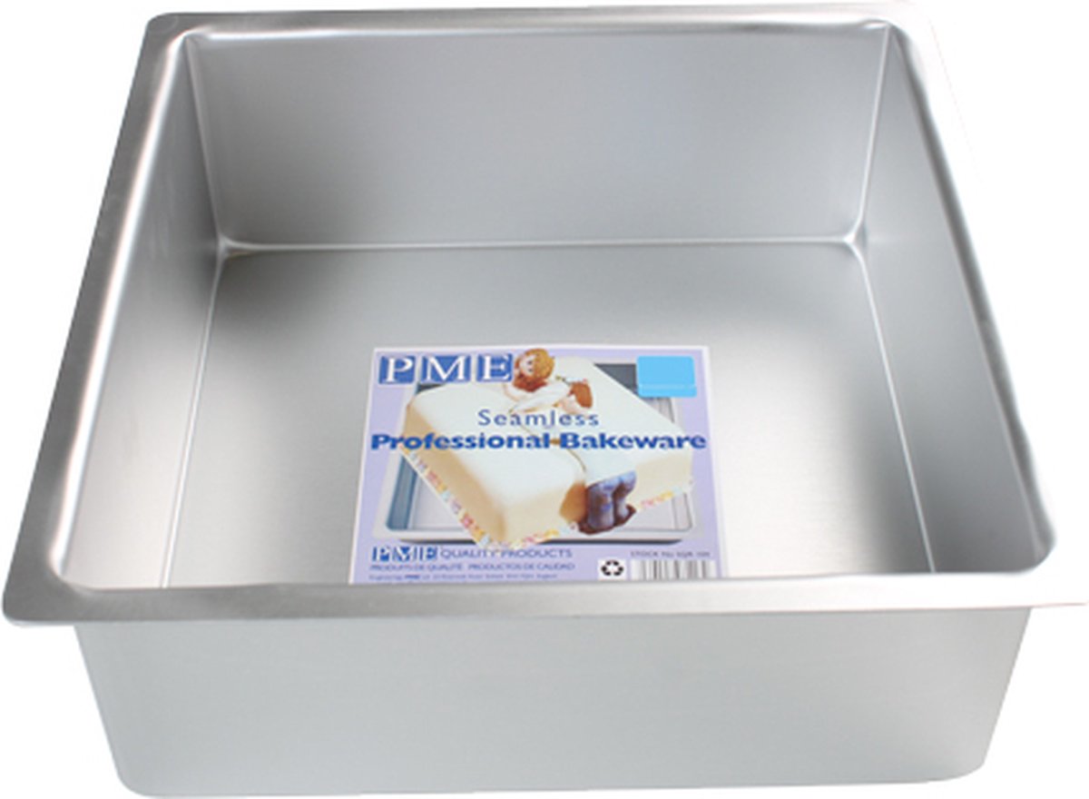 PME Extra Diepe Vierkante Bakvorm 25 x 25 x 10cm