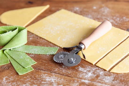 Classic Pasta Snijder Dubbelzijdig Glad - Getand — afbeelding 2