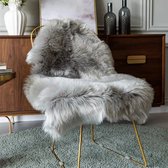 Tapis de Luxe en fausse peau de mouton doux, housse de chaise et de canapé en peluche, tapis de Decor de sol confortable pour chambre à coucher et salon