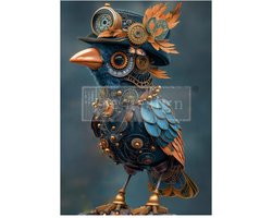 Redesign - Decoupage Fiber A1 - Azure Aviator - 84,1 x 59,4 cm