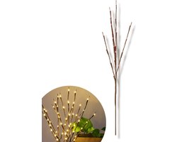 Home Lichttakken voor binnen - Led takken - Tak met verlichting - Wilgentak - 20 leds - 70cm - Decoratietakken - Warm wit licht - Kerstverlichting