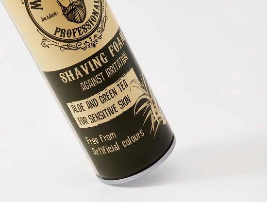Mousse à Raser Proraso Pour Peau Sensible à L'aloe Vera Et Thé Vert - Neuve, 300ml