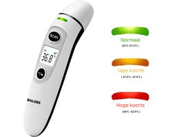 BALORS® Oorthermometer - Koortsthermometer - Oorthermometer volwassenen - Thermometer koorts - Thermometer Baby - Oorthermometer kinderen - Digitaal display