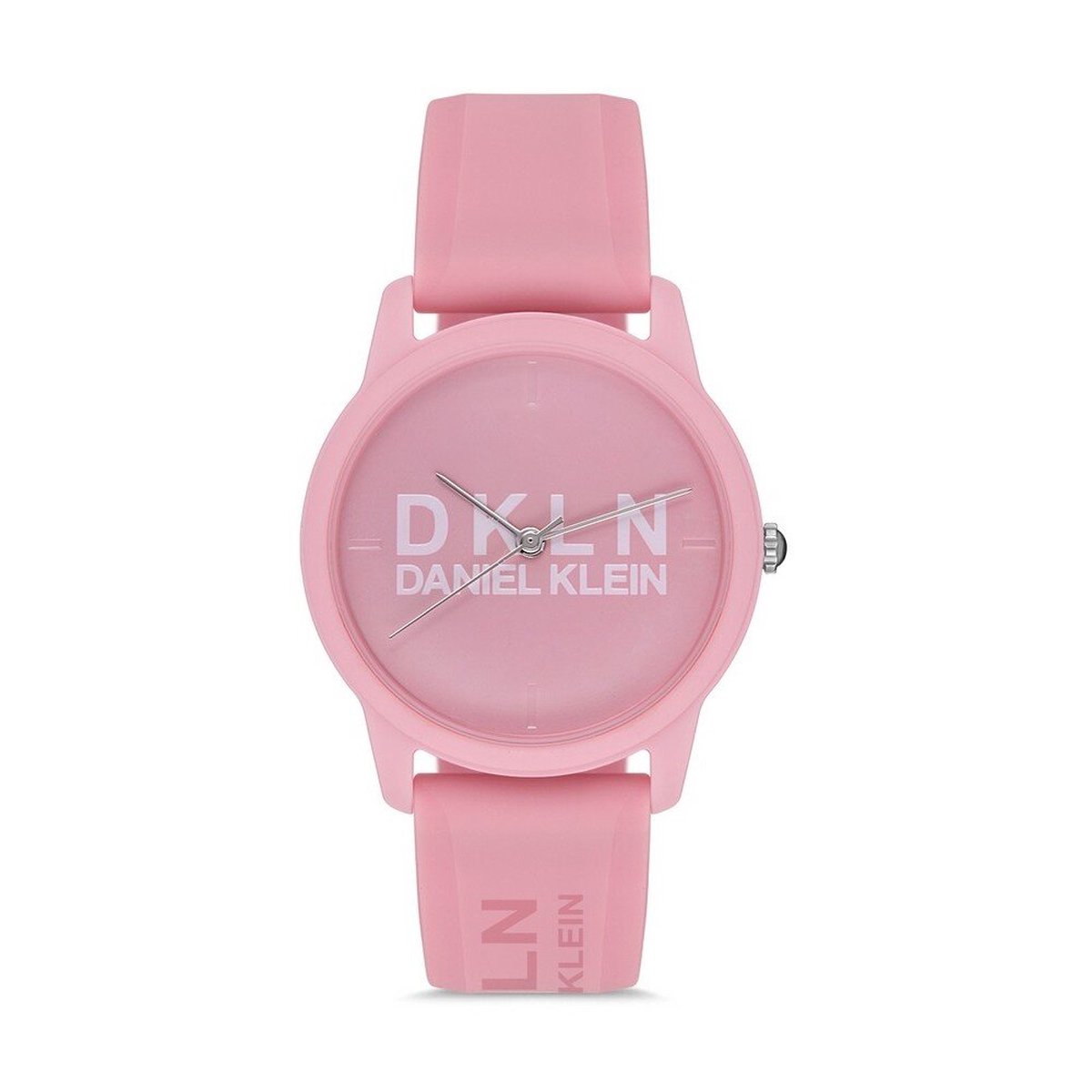 Daniel Klein DK.1.12645-4 - Horloge - Analoog - Dames - Vrouwen - siliconen band - rond - Roze