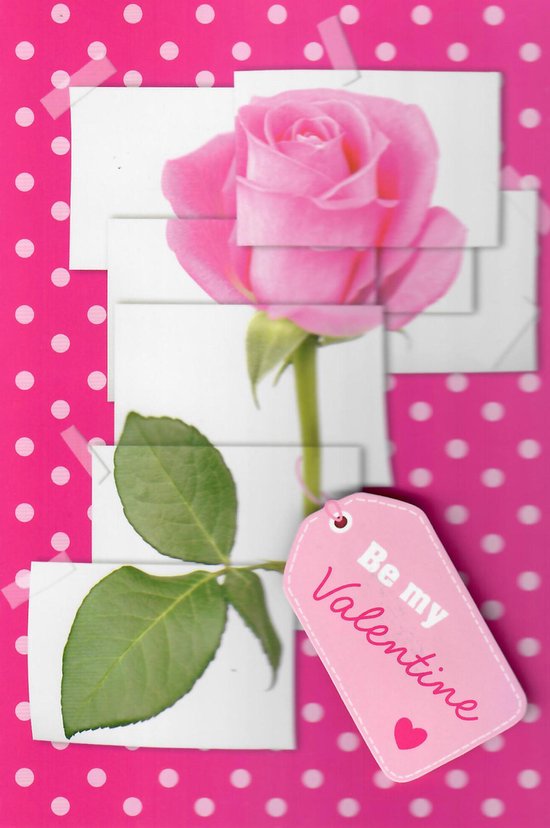 Lieve Valentijnskaart te laat hondje cupido