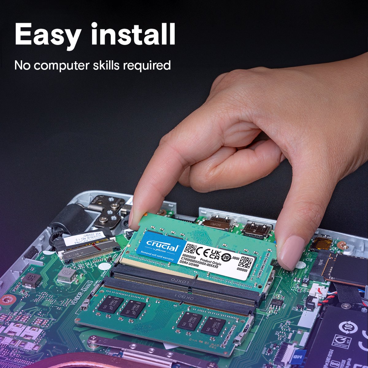 Crucial Ct2K16G4Dfra32A - Ram-Geheugen - 32 Gb - Ddr4 - Dimm - - 2 X 16 Gb - afbeelding 7