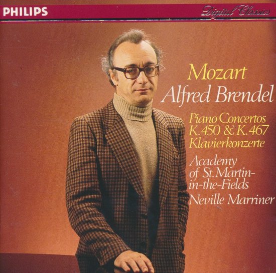 Mozart: Piano Concertos K 450 & K 467 / Brendel, Marriner
