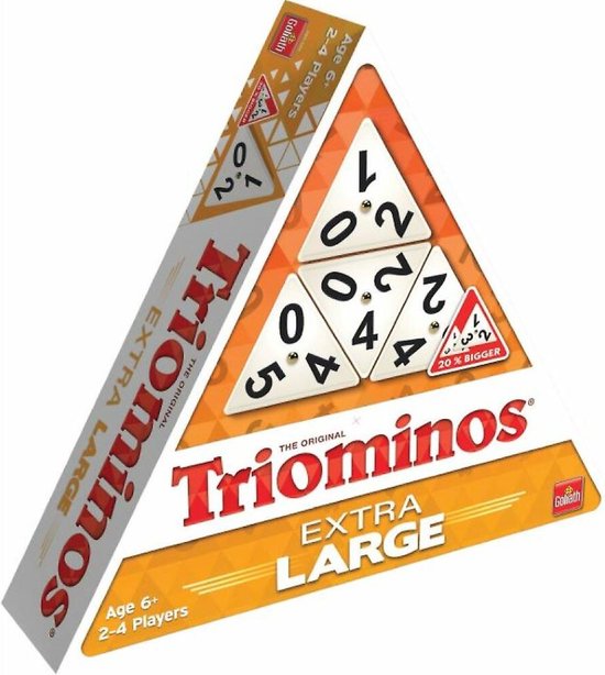 Goliath Triominos Extra Large - Bordspel Goliath Triominos Extra Large - Bordspel