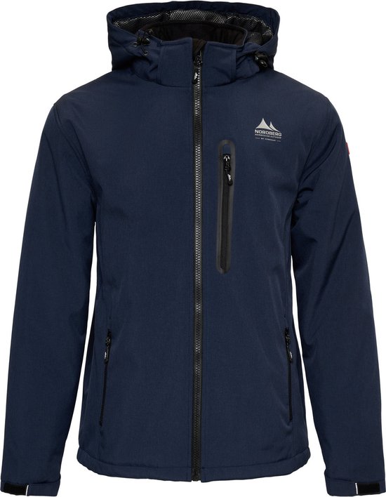 Nordberg Laser Winterjas - Heren - Donkerblauw - Maat XXL