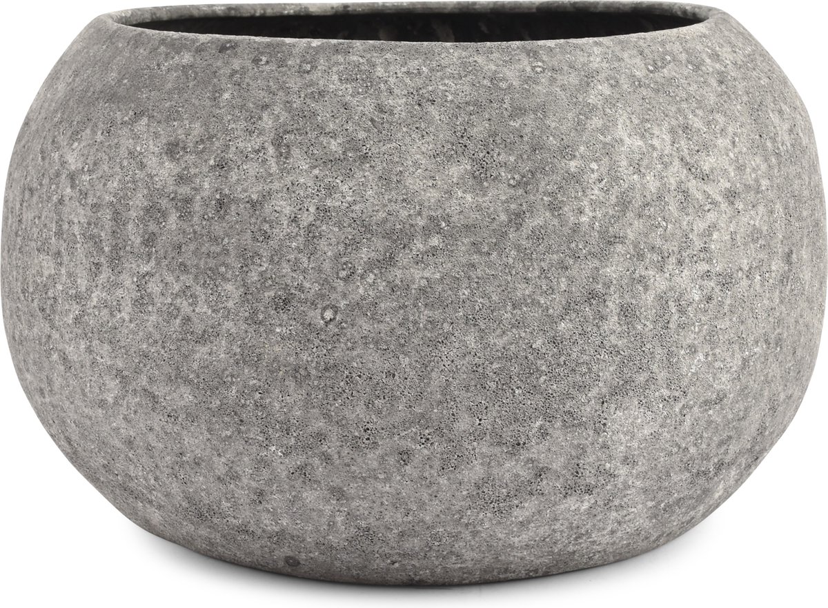S|P Collection Sierschaal 31xH18cm antraciet Cave