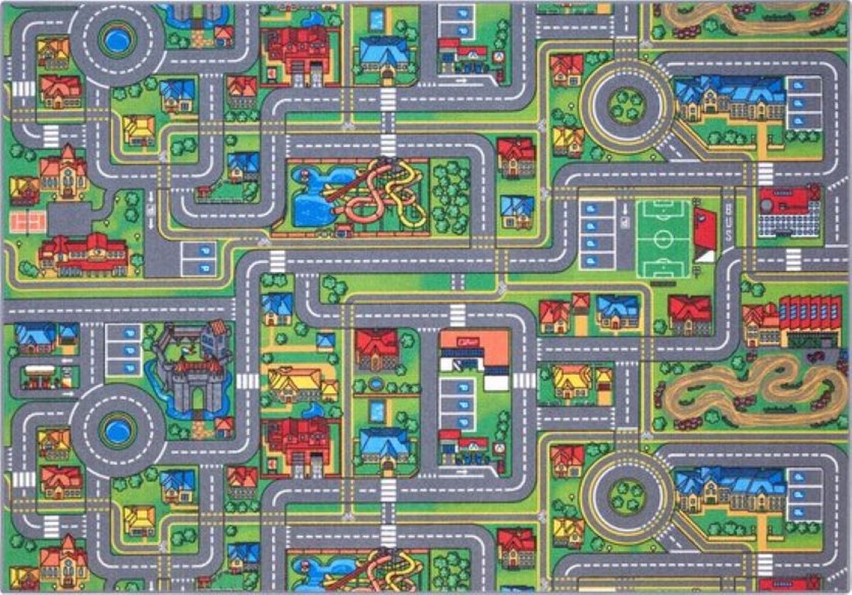 Playcity Speelkleed Play City - Zacht speelkleed 80 x 120 cm — afbeelding 2