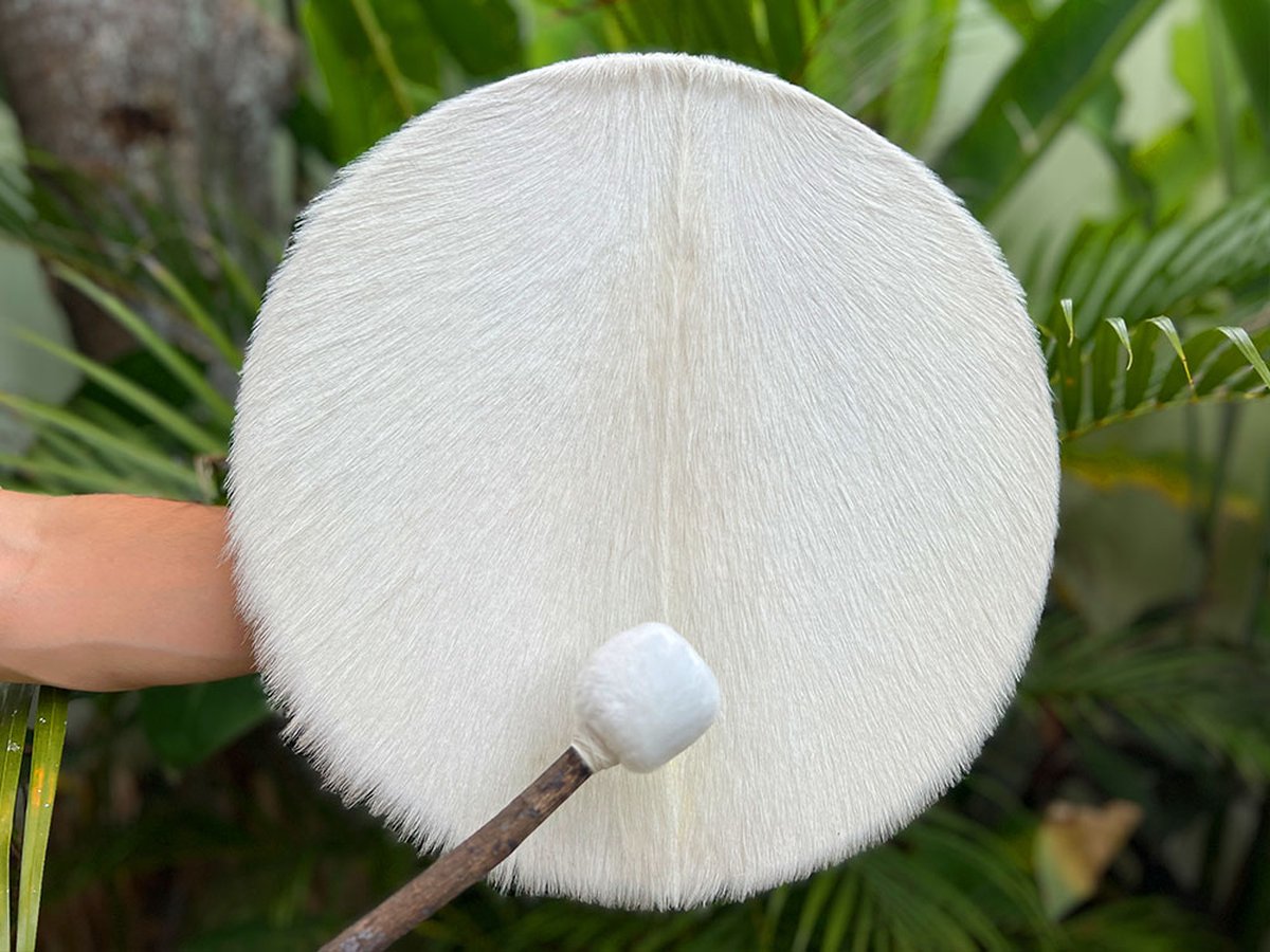 LIDAH® Sjamanendrum - 40cm Easytune® Gevacht Sjamaanse Drum - Stembare Sjamanen Percussie Shaman - Spirituele Sjamanistische Trommel