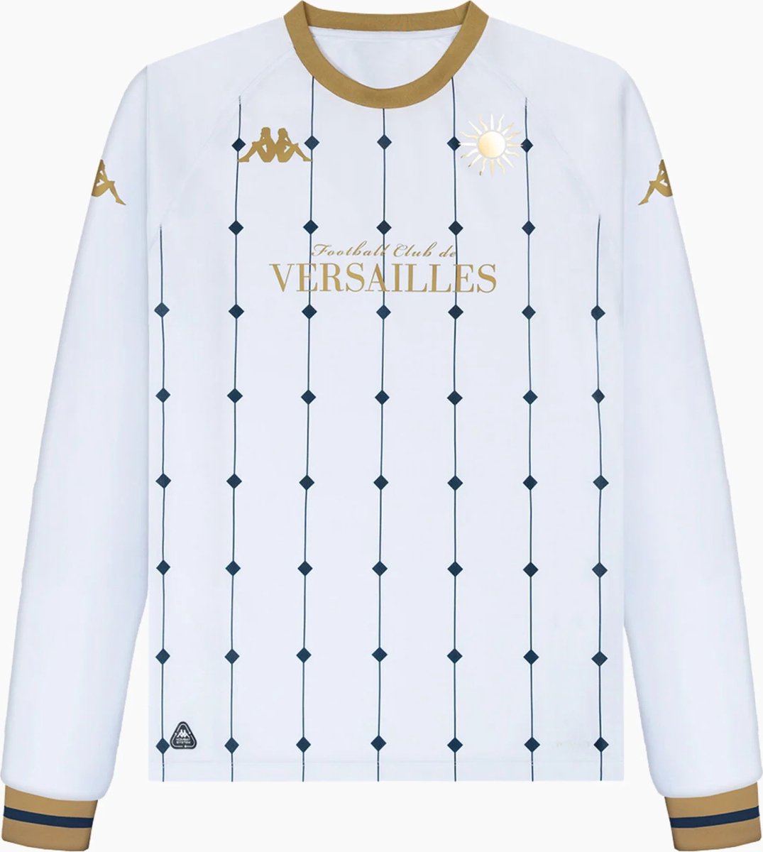 FC Versailles Shirt - FC Versailles - Voetbalshirt FC Versailles - Uitshirt 2025 - Maat XL - Frankrijk Voetbalshirt - Unieke Voetbalshirts - Voetbal - Frankrijk - Longsleeve - Globalsoccershop