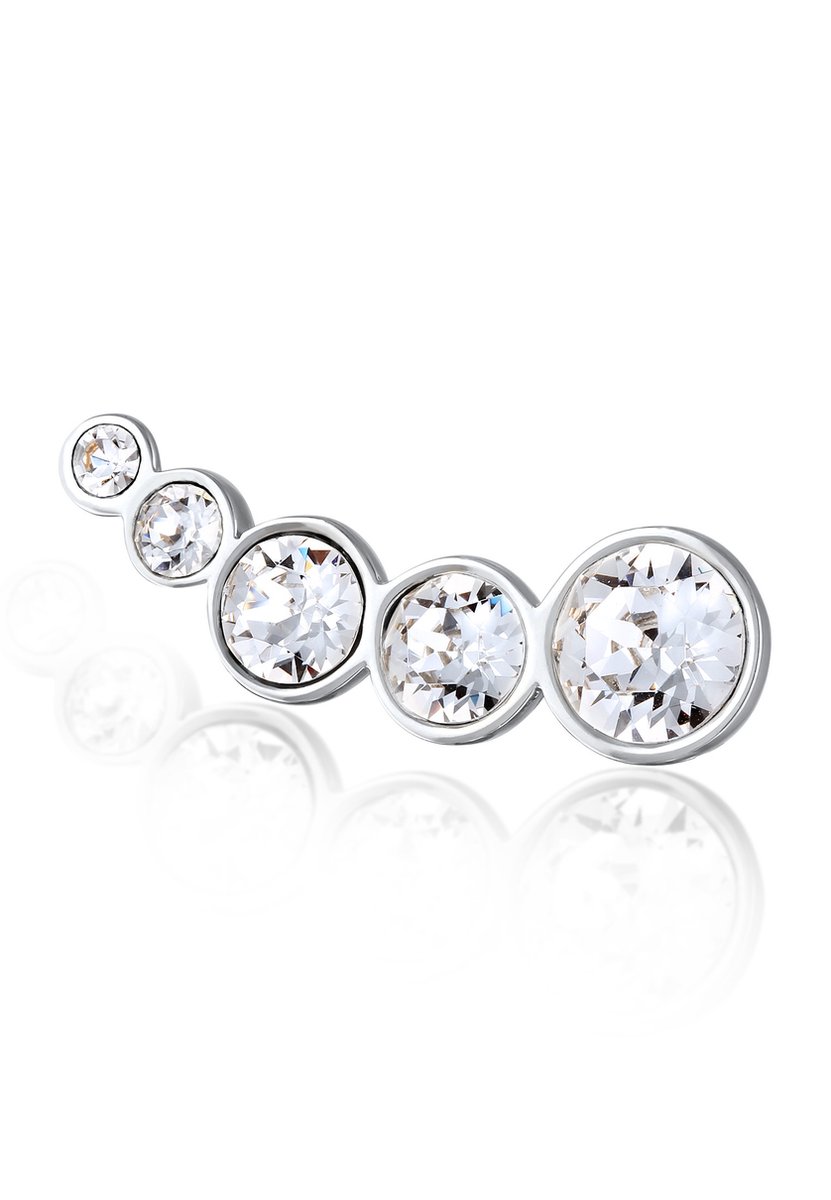 Elli - Sieradenboxen - Elli Sieraden Accessoires Dames Glazen Kristallen Xirius Geslepen Wit 925 Sterling Zilver Avondkleding - Dames