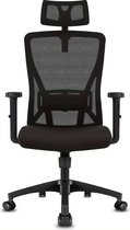 Bol.com Durrafy® Bureaustoel - Ergonomische Bureaustoel - Bureaustoelen voor Volwassenen - Volledig Verstelbaar Tot 150kg - Offi... aanbieding