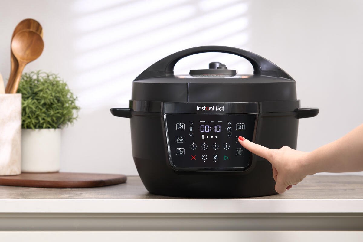 Afbeelding 3 van Instant Pot Rio XL - 7,1L Multicooker - 7-in-1 - Snelkookpan - Rijstkoker - Slow Cooker - Stomer - Yoghurtmaker - Voedselverwarmer - Sauteren - 33% Meer Pppervlakte - RVS Binnenpan - Maximale Veiligheid - 80% energiebesparend - Eenvoudig in gebruik