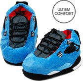 Sneaker Sloffen - Blauw - Zwart - One Size - Fits All - Unisex - Sloffen - Pantoffels