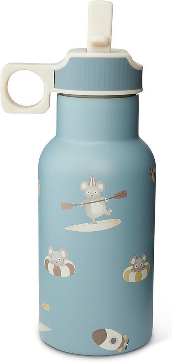 Juno Roestvrijstalen Kinderbidon – Surfer | 350 ml