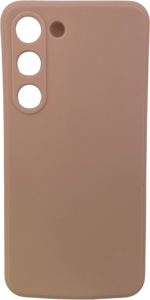 Smartphonehoes - telefoonhoesje - geschikt voor Samsung Galaxy S23 - roze - flexibel
