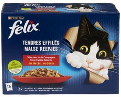4x FELIX reepjes mals Campagne gelei 12x85g